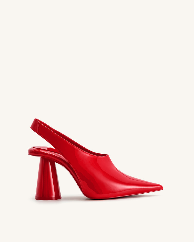 Vivovr High Heel Pumps - Red