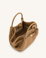 Hana Mini Tote Bag - Latte Color