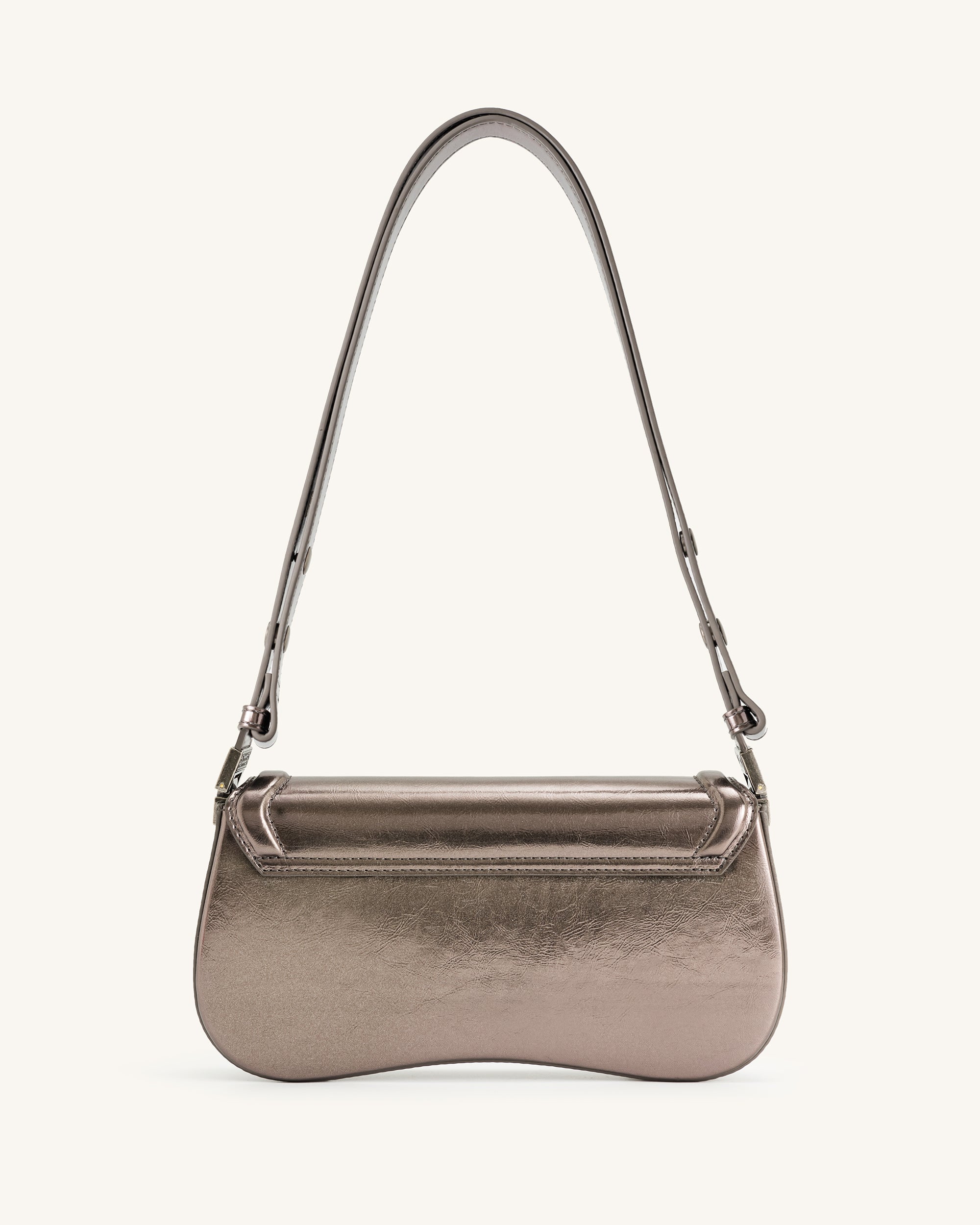 Joy Metallic Shoulder Bag - Anthracite - JW PEI