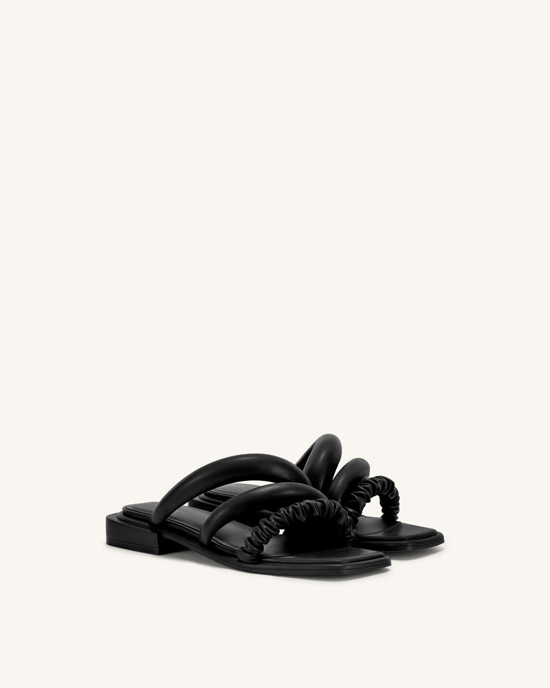 Jada Flat Mule - Black