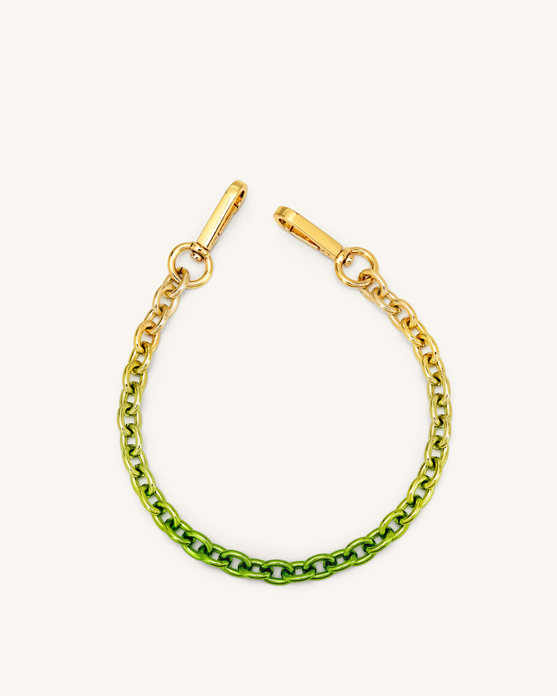 Isla Gradient Chain Strap - Green